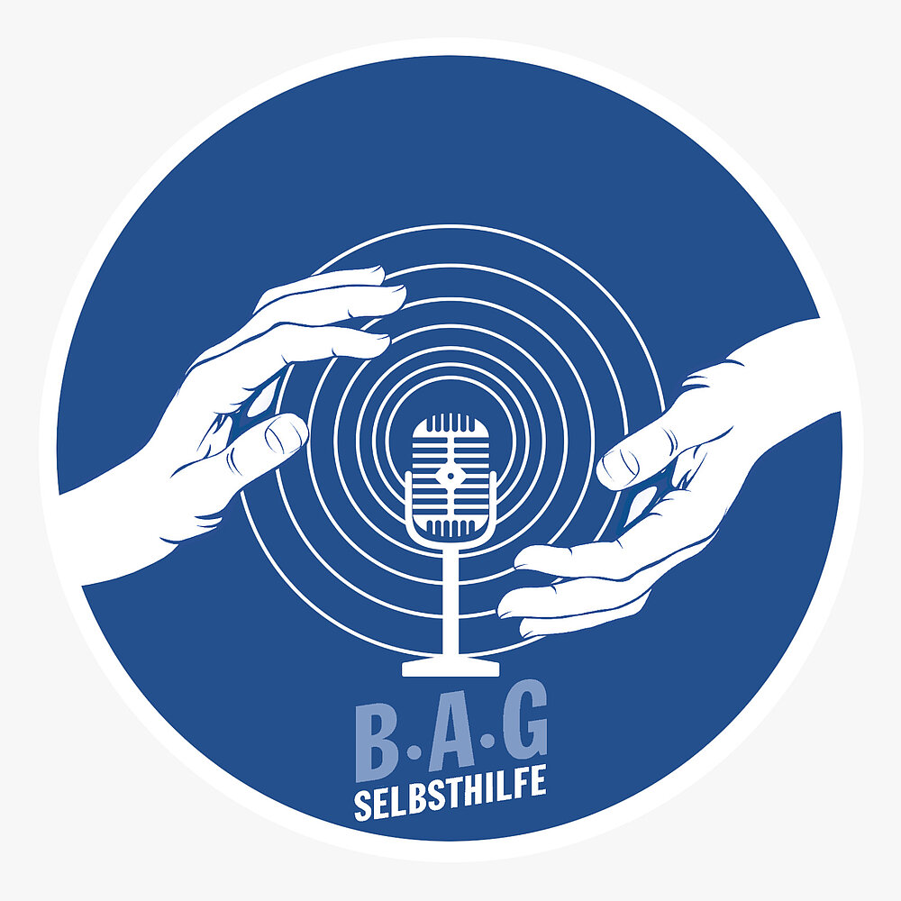 Logo: BAG Selbsthilfe Podcast