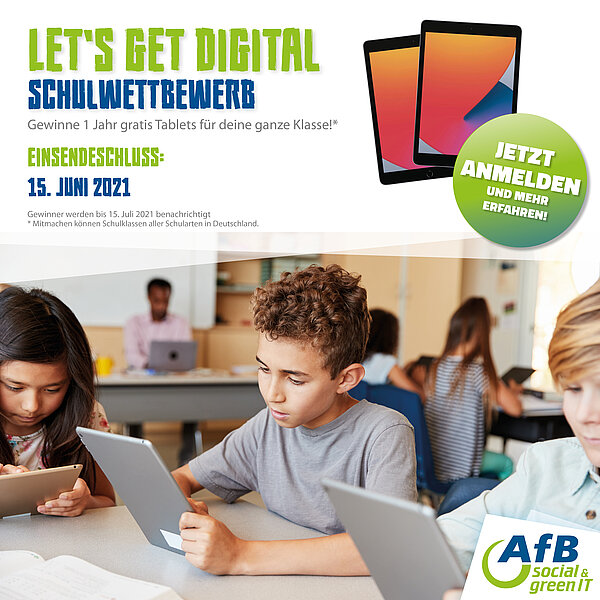 AfB-Schulwettbewerb: Le's get digital!