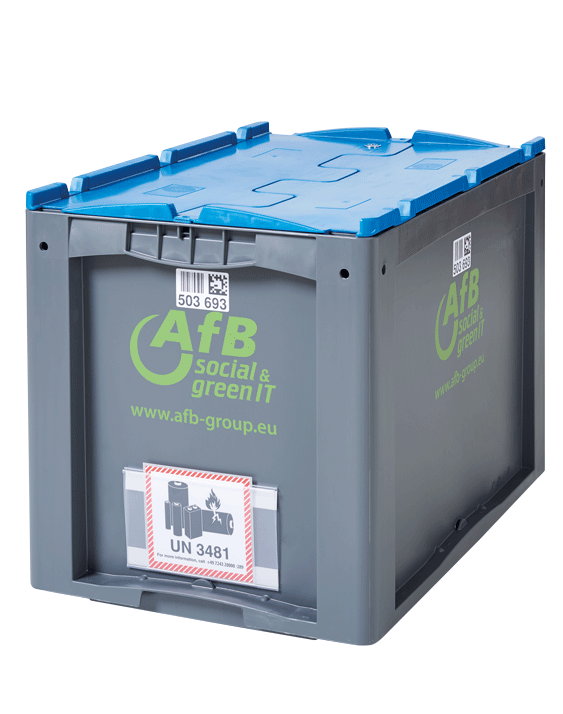 AfB-Box für gefahrgutkonformen IT-Transport